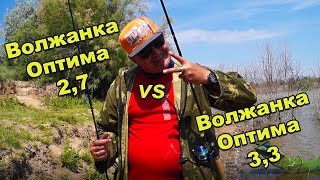 Сравнение пикеров Волжанка Оптима 2,7 и  Волжанка  Оптима 3,3!!! Неожиданно!!!