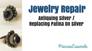Jewelry Repair: How to Tarnish Silver with an Egg
