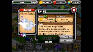 DragonVale How to Breed Blizzard Dragon + 10k GEMS WINNER EVERY VIDEO [HD]