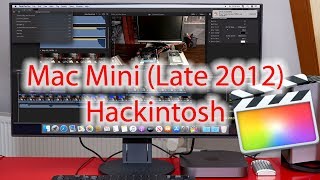 Final Cut Pro X в macOS 10.15 Catalina на Хакинтош, аналог Mac Mini 2012