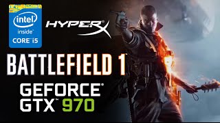 Battlefield 1 Open Beta (1080p) - i5 4690K@3.5, GTX 970 Strix, 8GB RAM, Nvidia Shadowplay