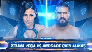 Zelina Vega Vs Andrade Cien Almas: SmackDown Live #WWE2K19 #WWE