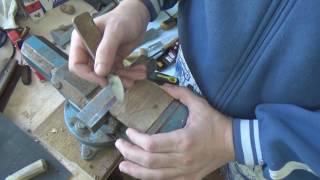Насечка. Ч 2. Инструмент советский. Checkering tool soviet style