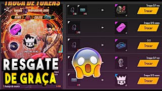 COMO COLETAR TOKENS EVENTO OPERAÇÃO TRAP E TROCAR PRÊMIOS FREE FIRE