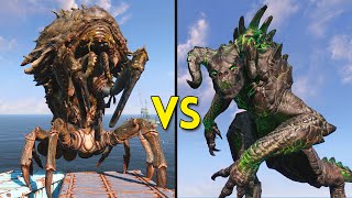 Fallout 4 - 25 DEATHCLAWS vs 13 MIRELURK QUEENS - Battles #24