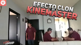 COMO HACER EFECTO CLON | TUTORIAL | KineMaster | ANDROID