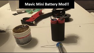 Can a Mavic Mini Battery be modded? 30% Longer Flight time?