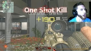 SNIPER NUKE FAIL! ( COD MW2 / Call of Duty Modern Warfare 2)