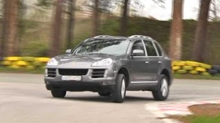 Тест-драйв Порше Кайенн Porsche Cayenne  Программа об автомобилях БЕЛАЯ ПОЛОСА