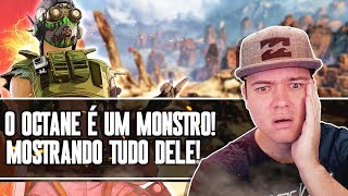 APEX LEGENDS | GAMEPLAY INSANA DA NOVA LENDA, MOSTRANDO TODOS ITENS E HABILIDADES DO OCTANE!