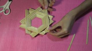 Конфетница DIY (из палочек)