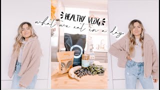 HEALTH & FITNESS VLOG | what I eat in a day BF vs GF! back workout + airpods pro!  2020 RESET SERIES