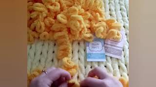 Узор ЦЕПОЧКА из alize puffy