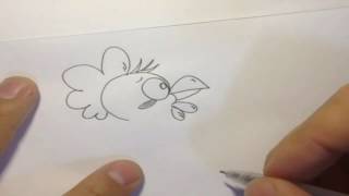 Уроки рисования, Как нарисовать петуха, Drawing lessons, how to draw a rooster for kids