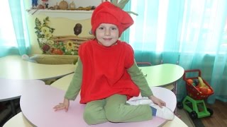 Шью костюм помидора на праздник ОСЕНИ в детский сад