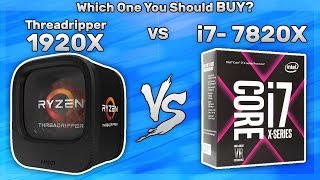 Threadripper 1920X vs I7- 7820X | Benchmarks - Comparison - Overclocking | GTX 1080Ti
