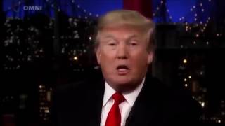 President Donald Trump On Late Show Why He wears red tie