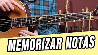 Cómo MEMORIZAR TODAS las NOTAS de la Guitarra [Mejor Método]