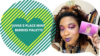 JUVIAS PLACE MINI EYESHADOW COLLECTION BERRIES, VIOLETS, CHOCOLATES REVIEW