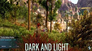 STARTING OUT THE BASE! - Dark and Light - The Beginning