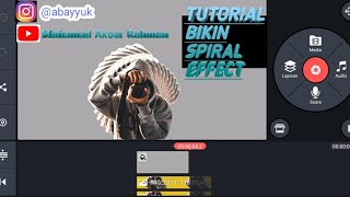 Tutorial Bikin SPIRAL EFFECT di Android - Kinemaster Tutorial #1