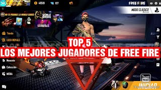 TOP 5 MEJORES JUGADORES DE FREE FIRE REGION INDONESIA / AZOZ VS SHIRO / [B2K] VS M8N / FREE FIRE /