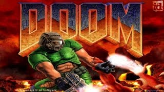 Doom gameplay (PC Game, 1993)