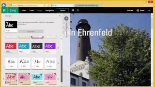 Microsoft Office-App «Sway» – eMagazin zwischen Prezi und PowerPoint