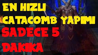 5 DAKİKADA CATACOMB YAPIMI // 200 WON FİNAL ÇEKİLİŞİ !