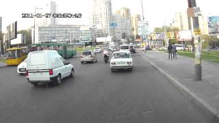 Киев - мотокультура - проезд на красный
