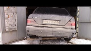 Шестисотый v12 за 100к. Вид снизу. Гараж найден.  Часть 3.