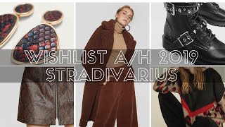 WISHLIST STRADIVARIUS AUTOMNE / HIVER 2018-2019