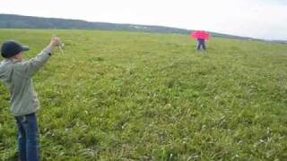 Запуски пилотажного змея 21 09 08 г в Валищево