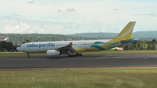 Cebu Pacific A330-343 Afternoon Takeoff | RP-C3342 | Runway 05 | Davao International Airport