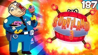 VUELVEN LOS POLICIAS TROLL | SURVILAND 3 EP.187 MINECRAFT 1.10 SERIE TROLL