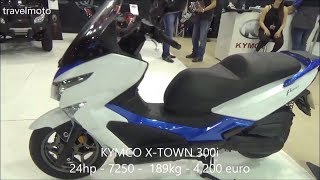 The KYMCO X TOWN 300i scooter 2017