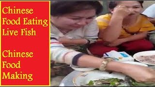 Chinese Food Eating Alive Fish Watch How Chinese Food Making and Eating Live Fish