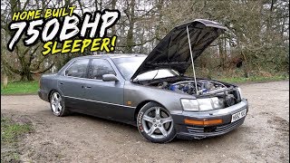 THIS *HOME BUILT 750BHP* MADMAX LEXUS LS400 DRIFT CAR IS INCREDIBLE!