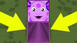 ЧТО НАХОДИТСЯ В ЯМЕ ЛУНТИКА В МАЙНКРАФТ ТРОЛЛИНГ MINECRAFT НУБИК
