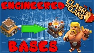 Clash Of Clans - The Complete Engineered Base Build Guide TH 8.5, 9.5, 10.5 + Calculating War Weight