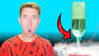 Water Bottle Rocket?! - Top 5 Water Bottle Flip Items on Amazon Put to the Test (Unboxing Review)