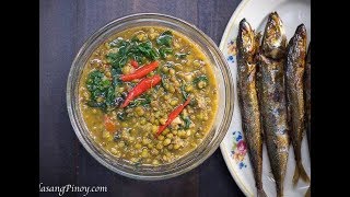PINOY COMBO! Spicy Monggo with Tinapa - Panlasang Pinoy