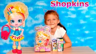 КУКЛЫ ШОПКИНС из мультика распаковка ИГРУШКИ КУКЛА ПОПЕТТ Игровой набор Шоппис ОБЗОР НА РУССКОМ