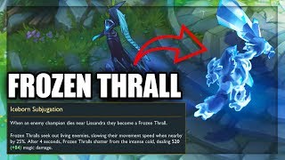 New Lissandra Passive Exploding Frozen Thrall - All Lissandra Skins (League of Legends)