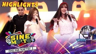 Sammie and Janine dance the trending Girltrends' performance | Sine Mo 'To