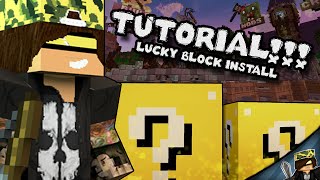 ▪ MINECRAFT LUCKY BLOCK MOD TUTORIAL ▪ [HUN]