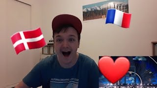 Reaction from France (in English) Denmark "Love is forever" Leonora - Eurovision 2019