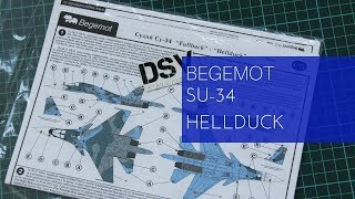 Begemot Decals 172 Su-34 Hellduck (72-067) Review