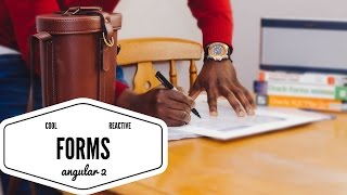 Angular 2 - Reactive forms