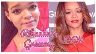 Rihanna Grammy Inspired Tutorial!